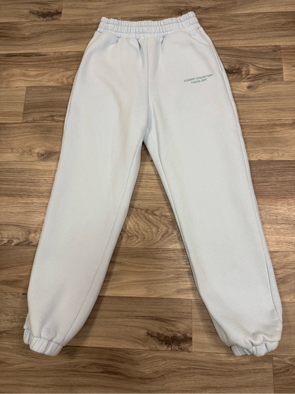 Comfrt Pastel Sweatpants Limited Edition: Baby Blue Size Small